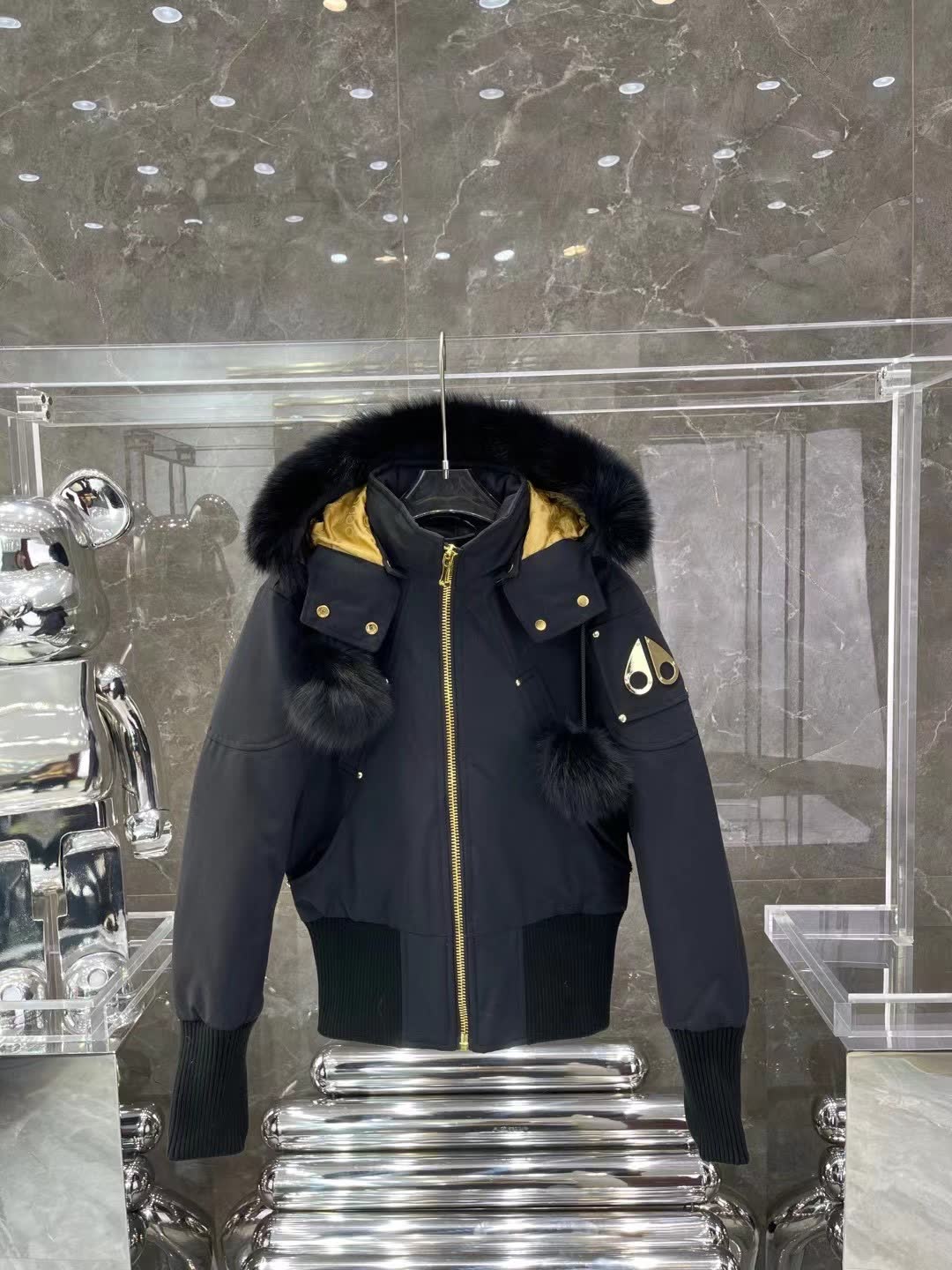 Moose Knuckles Stag Lake Bomber Jacket